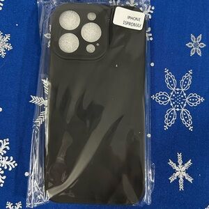 Sleek Black Case for iPhone 15 Pro Max set of 2